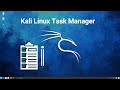 Customize Kali Linux Task Manager