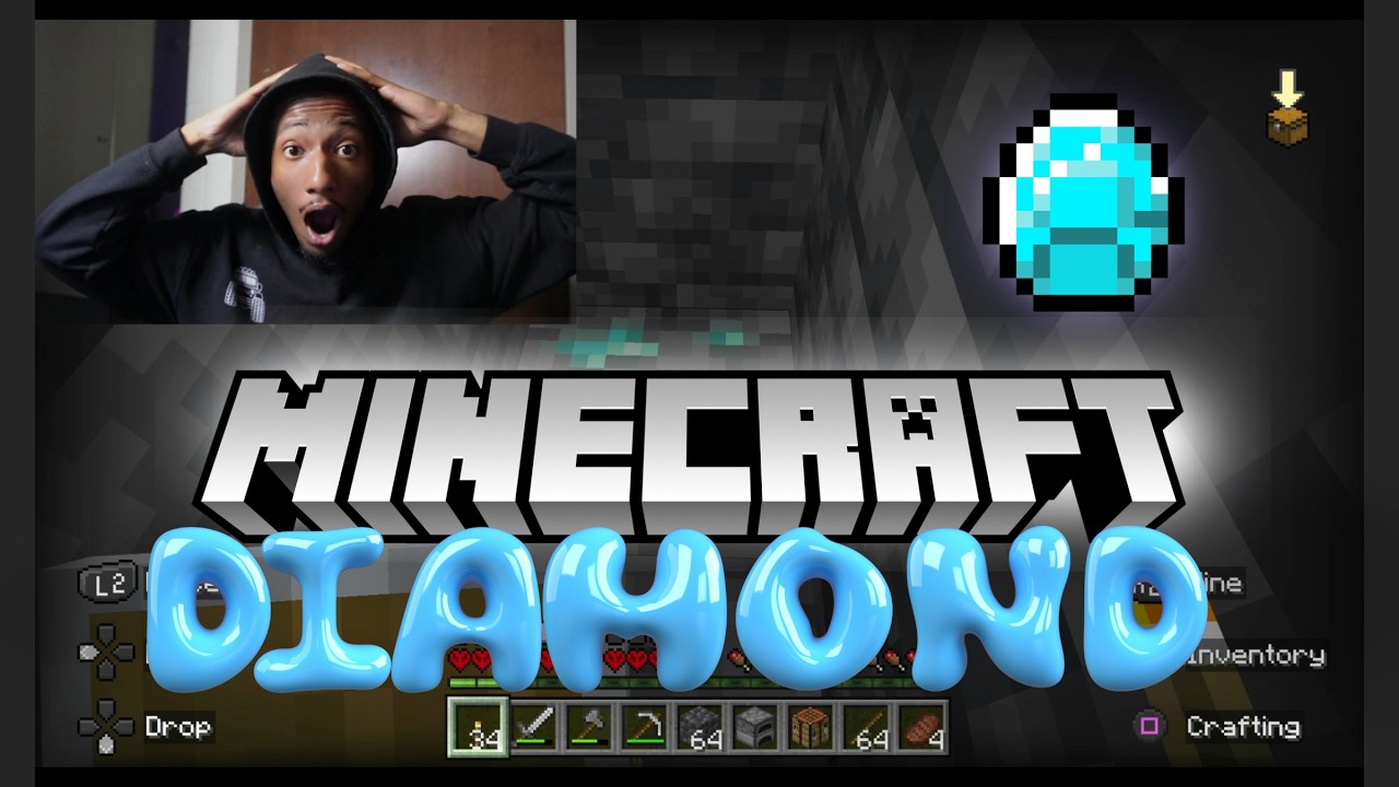 I Found DIAMONDS In HARDCORE Minecraft Ep:2 - YouTube