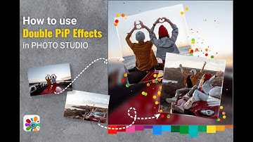 How to use Double PiP Effects in Photo Studio | Art Photo Frames | Android app | Tutorial