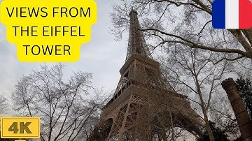 Eiffel Tower in PARIS, FRANCE | Winter【4K】