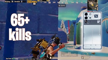 RED MAGIC 10 PRO PUBG TEST 🔥 120 FPS WITH FPS METER 🔥 65+ KILLS