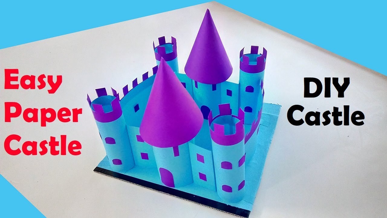 Paper Castle | DIY Castle | How To Make Paper Castle | Easy Paper ...