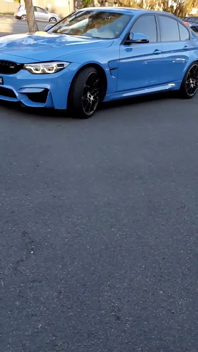Straight piped f80 M3