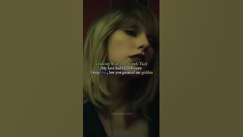 connected taylor swift songs (blue & gold edition) #taylorswift #music #shorts #swifties