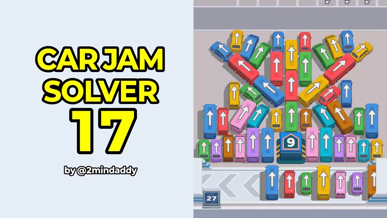Car Jam Solver Level 17 Solution and Walkthrough - YouTube