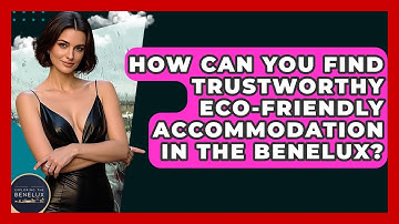 How Can You Find Trustworthy Eco-friendly Accommodation In The Benelux? - Exploring The Benelux