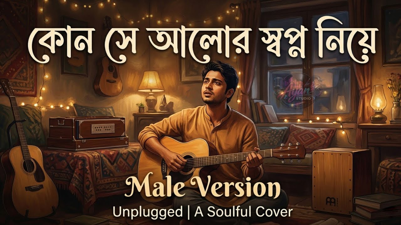 Download Kon Se Alor Swapna Niye | Male Unplugged Version | কোন সে আলোর স্বপ্ন নিয়ে MP3