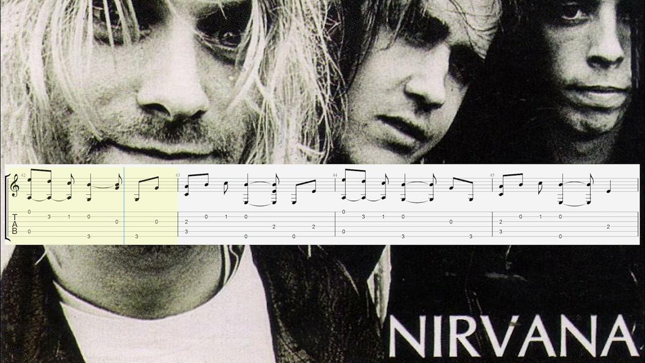 How to play "Nirvana Dumb" on guitar (Tabs) Fingerstyle YouTube