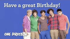 One Direction sings Happy Birthday  - Durasi: 0:39. 