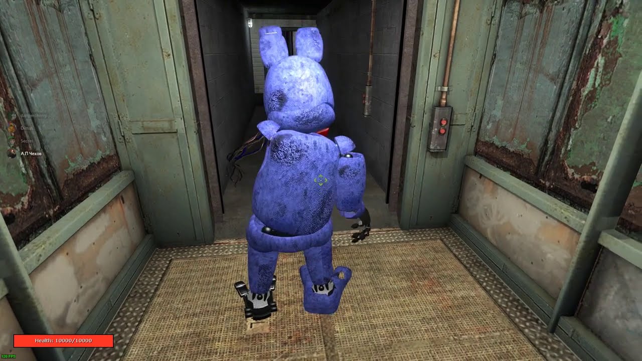 АНИМАТРОНИКИ ПУГАЮТ ОХРАННИКА FNAF 3 COOP ► Garry's Mod