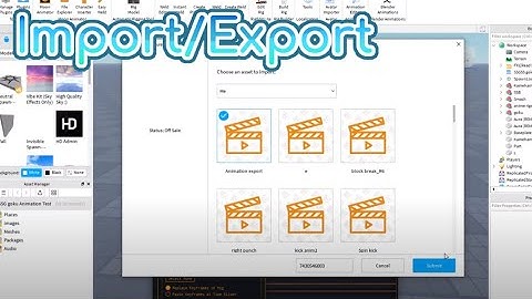 How to Import and Export your Roblox Studio Animations in 1 Minute! (Moon Animator)