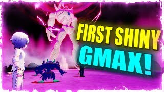 FINALLY CATCHING MY SHINY GIGANTAMAX GRIMMSNARL IN POKEMON SWORD AND SHIELD!