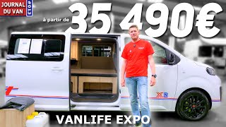 1 Van NEUF 2 places pour 35490€ VANLIFE EXPO Rennes 2024 JDV13