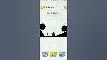 Draw to save level 8 how to save him? solution walkthrough #drawtosave #gameplay #shorts #drawgame