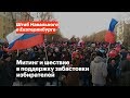 Забастовка избирателей. Шествие и митинг 28 января