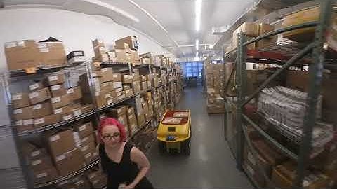#EFFiBOT from @DHLUS visits in 360! @adafruit #adafruit #360