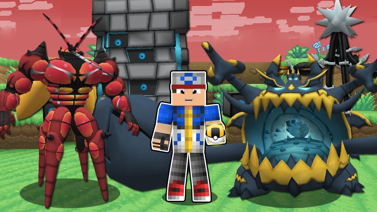 Minecraft Pokémon #58: CAPTUREI MINHA PRIMEIRA ULTRA BEAST E NOVO LENDÁRIO!  