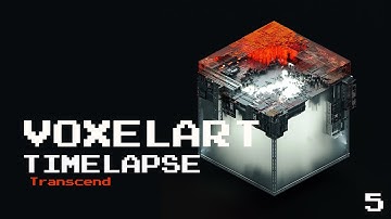 Transcend - Voxel Art Timelapse
