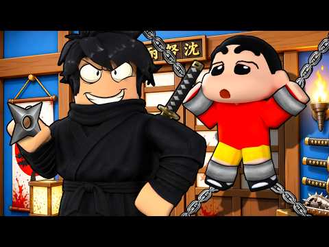 I Became NINJA to TROLL SHINCHAN in ROBLOX !!! - YouTube