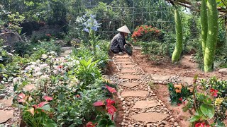 Renovate and decorate the garden to prepare for summer, harvest gourds, preserve and cook