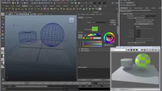 V-Ray RT for Maya, interactive adjustment of lights and materials