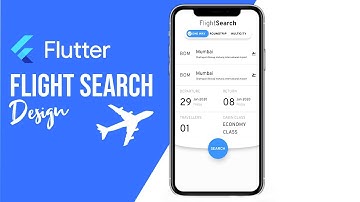 Flutter Flight Booking UI | Flutter UI Tutorial | Speed Code