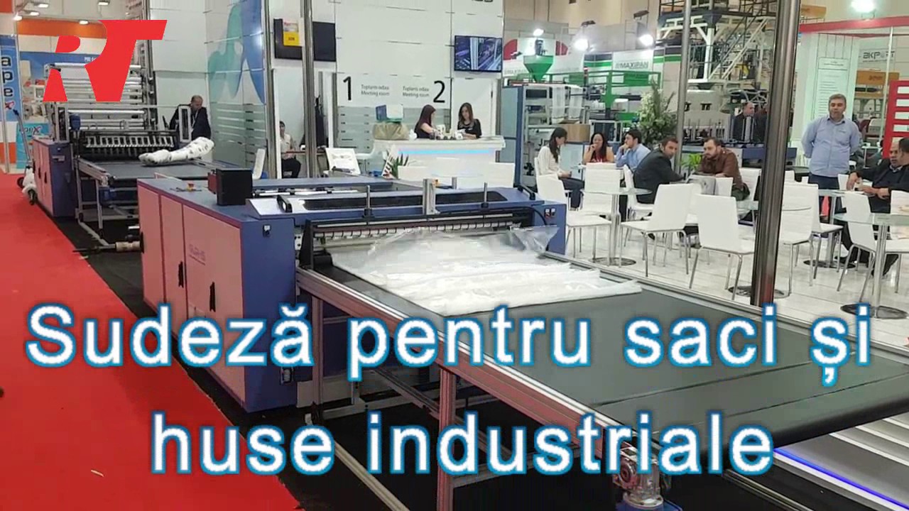 Sudeză pentru saci și huse industriale