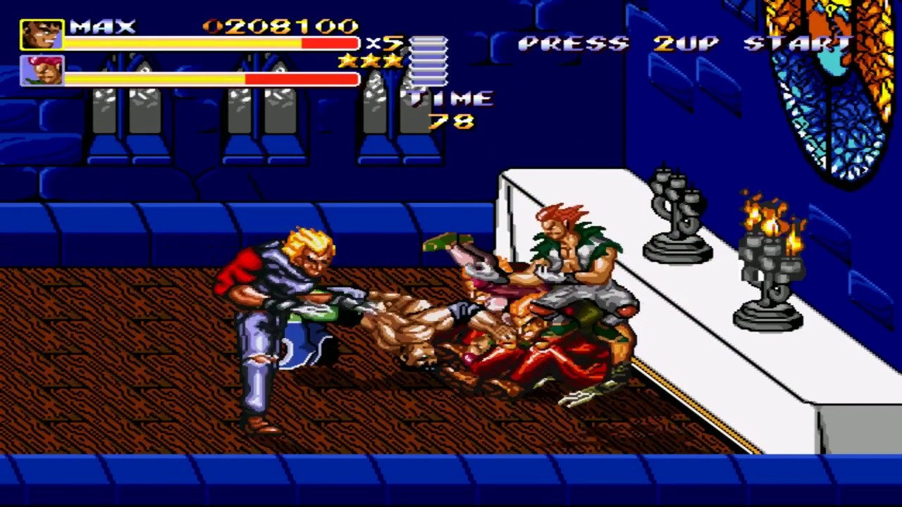 Maximum Of Rage Streets Of Rage Remake v5 1 Mod PC Max