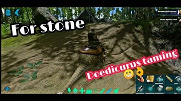Taming Doedicurus For stone || #Arkmobile #ark || Ep 6 || Wizard Gaming
