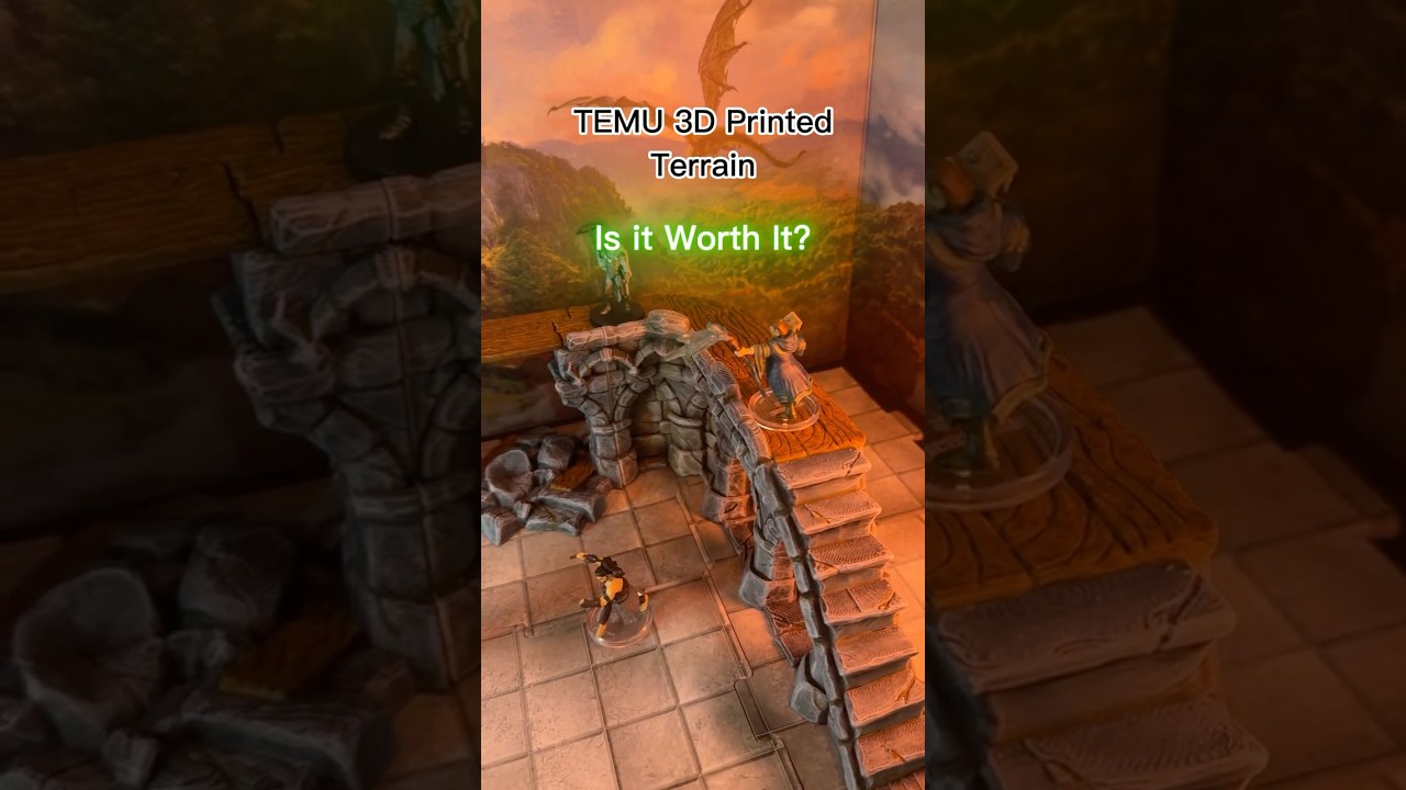 3D Printed Temu Terrain: Is it Worth It?