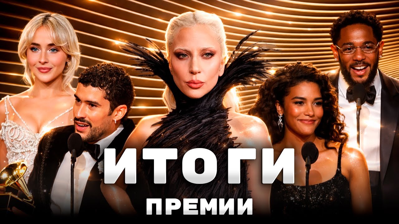 ГРЭММИ 2026 - ИТОГИ, ПОЛИТИКА, ТРИУМФ BAD BUNNY