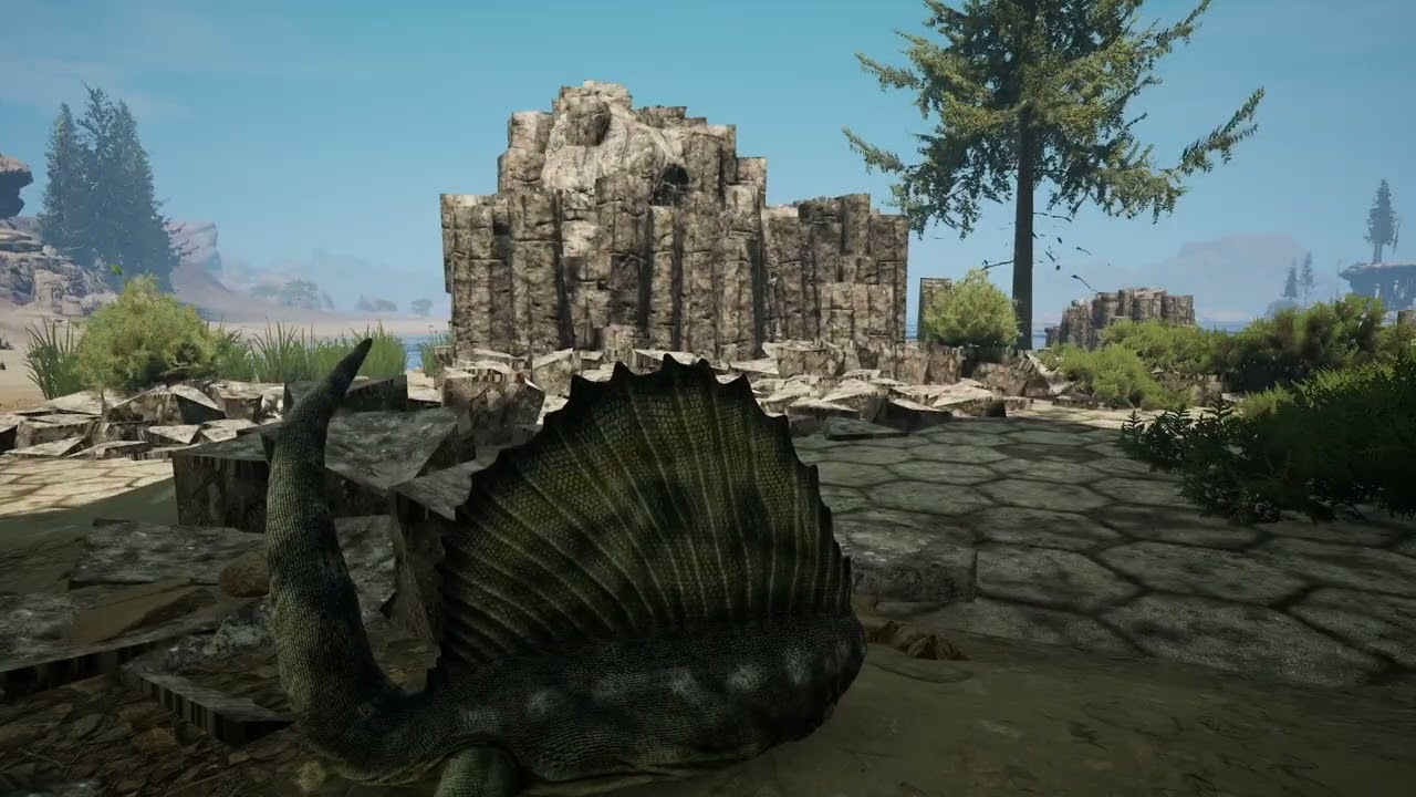 my lizard definitely not limp #darthnobody #pathoftitans #gameplay#gaming#dimetrodon #fail #dinosaur