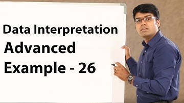 Data Interpretation | Advanced Example - 26 | Quantitative Aptitude | TalentSprint Aptitude Prep