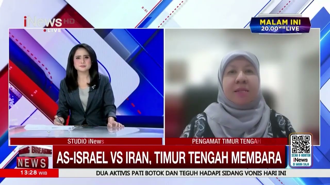 BREAKING! Kementerian Intelijen Iran Dirudal, Situasi Perang Kian Membara!   iNews Terkini