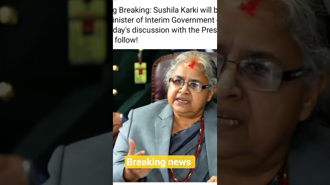 Finallly we got new prime minister on nepal after gen z protest 