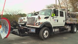 Ahead of possible snow, road crews work to keep your morning commute safe
