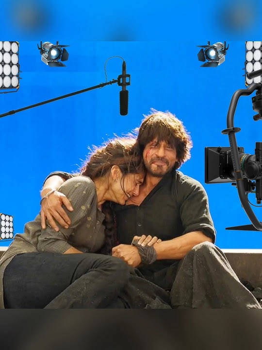 Dunki Movie Shooting | Shahrukh Khan & Taapsee Pannu | Behind the Scenes | VFX #shorts