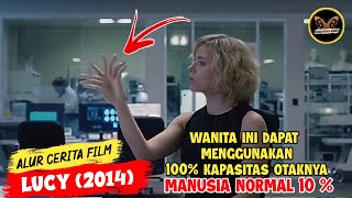 KETIKA MANUSIA DAPAT MENGGUNAKAN 100% KAPASITAS OTAKNYA || Alur Cerita Film - Lucy  (2014)