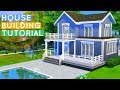 EASY STEP BY STEP HOUSE TUTORIAL | Sims 4 How To Build A House