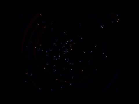 processing 動画作品 「星空」