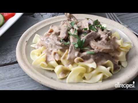 How to Make Rich and Creamy Beef Stroganoff | Beef Recipes | Allrecipes.com