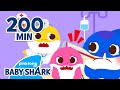 Doctor baby shark yes papa  compilation  baby shark stories  baby shark official