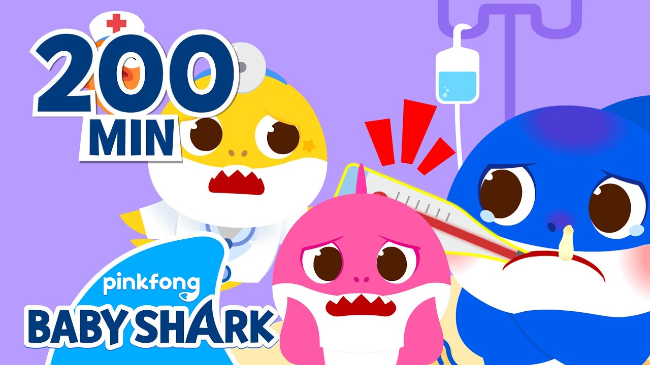 Doctor Baby Shark, Yes Papa | +Compilation | Baby Shark Stories ...