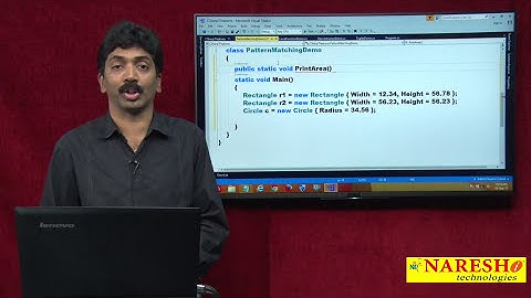Part-5 New Features of C# 7 | Pattern Matching | C# 7 New Features Tutorial | Mr. Bangar Raju