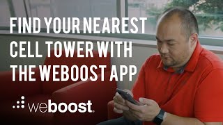 Find your nearest cell tower with the weBoost App | weBoost screenshot 5