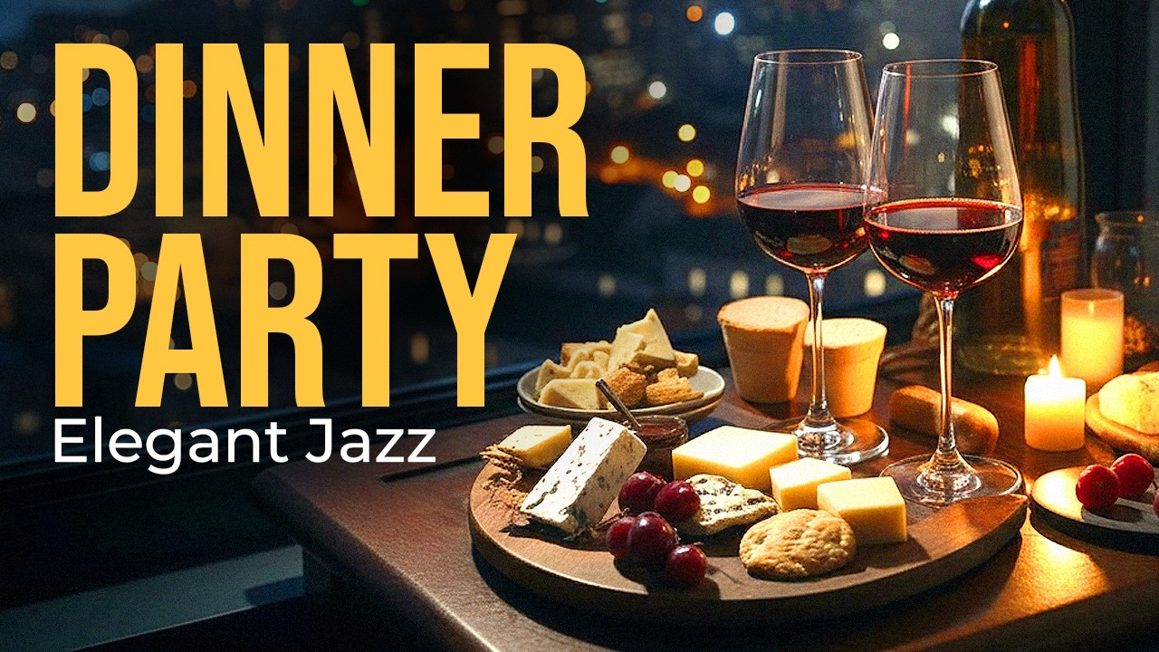Elegant Dinner Party Music | Deep Jazz Lounge for Hosting in Style [ 60' ]
