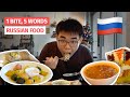 Authentic Russian food in Singapore | 1 Bite 5 Words