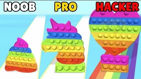 NOOB vs PRO vs HACKER in Fidget Rush