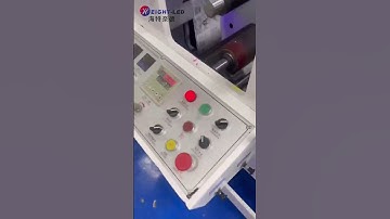 5-color stacked flexo printing machine. #uvcuring #flexoprintingmachine #printingpress #uvled