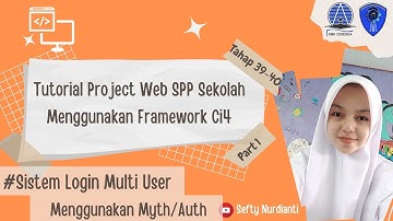 Tutorial Project Web SPP Sekolah Menggunakan Framework Ci 4 (Tahap 39-40) part 1